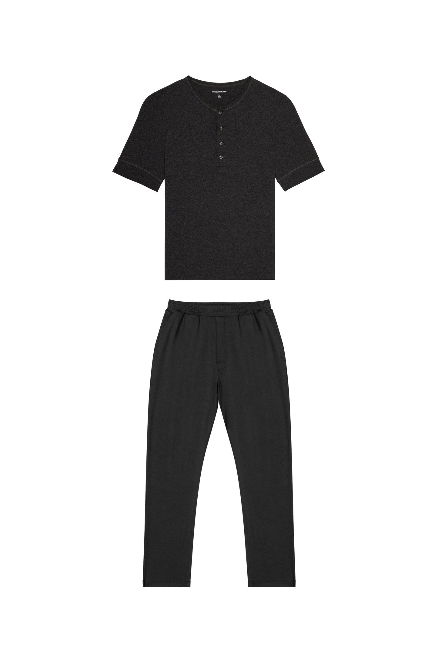 Premium Pyjama Henley Tee Set