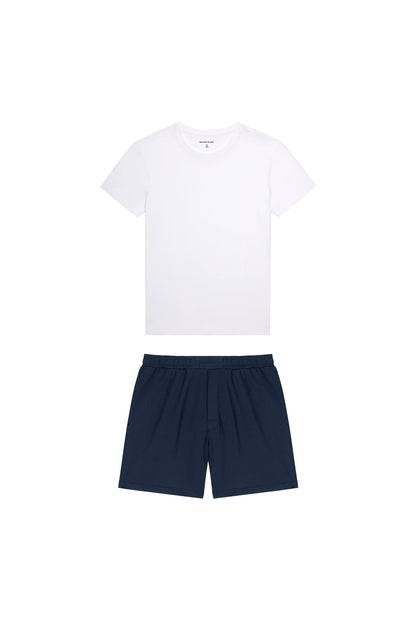 Premium Pyjama Crew Short Set