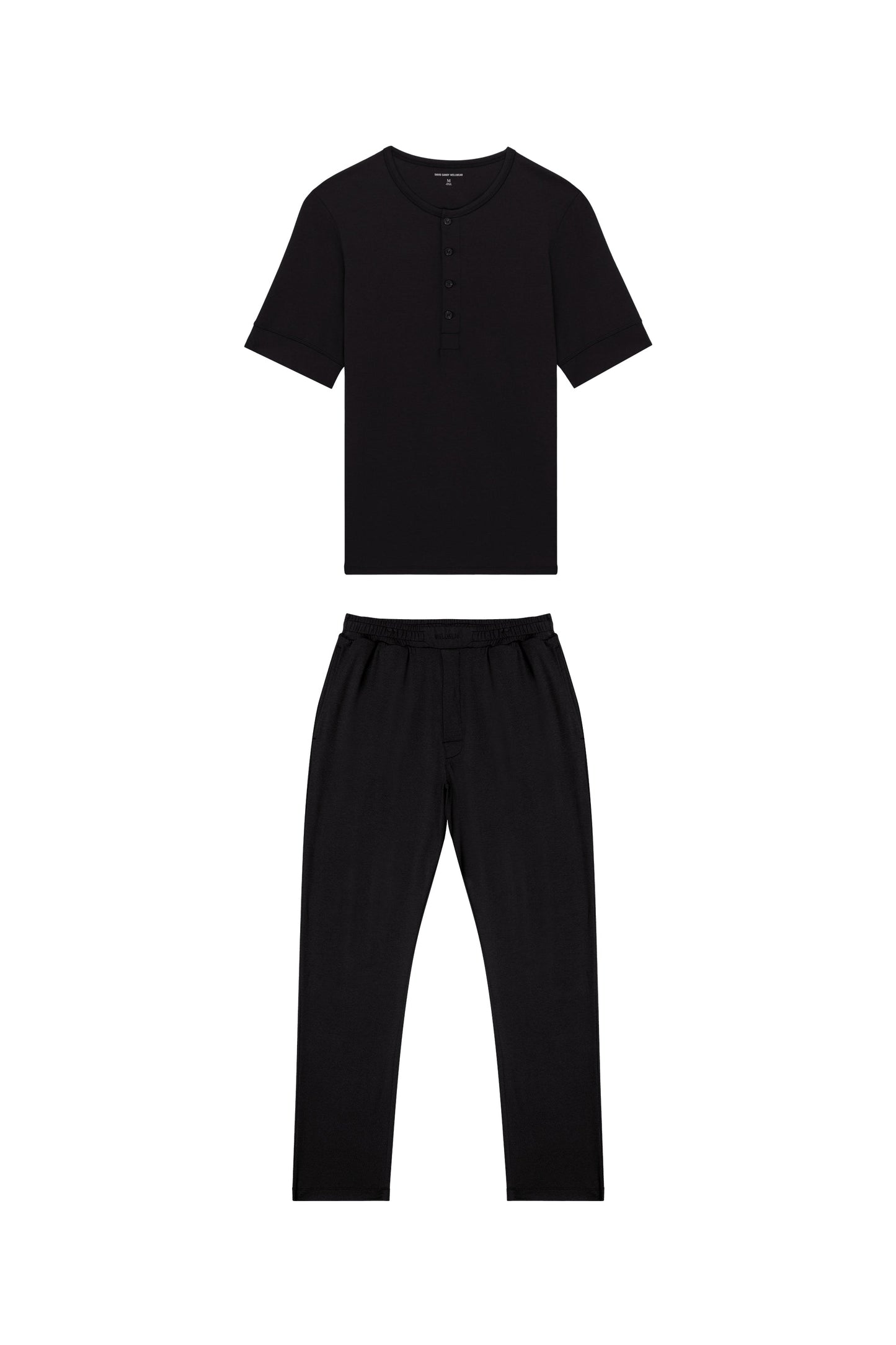 Premium Pyjama Henley Tee Set