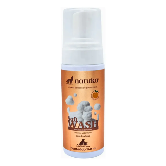 Mousse de Limpeza Pet Sem Enxágue Nano Prata | Natuka SoftWash
