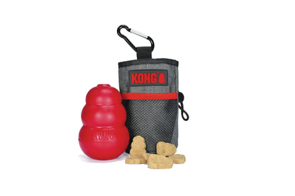 Petisqueira Kong Travel Treat Bag para Adestramento Cães
