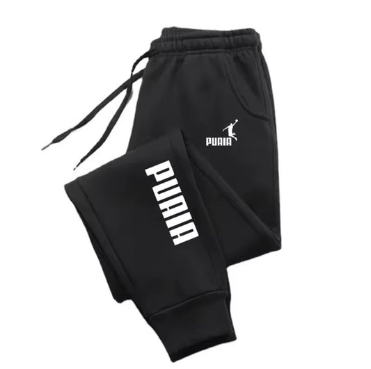 Varsity™ Premium Joggers – Black